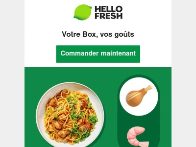 Changez les ingrédients de manière flexible et adaptez vos repas