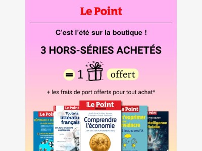 Offre d'été sur nos hors-séries, profitez-en ! ☀️