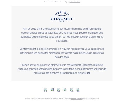 Informations sur la personnalisation de nos publicités