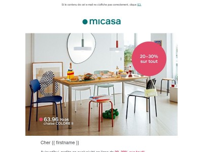 Online Specials: 20% sur tout – aujourd’hui seulement