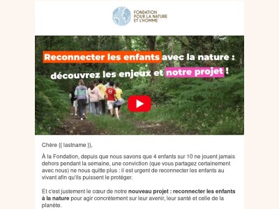 [NOUVEAU] Découvrez en vidéo notre projet inédit pour reconnecter les enfants à la nature !