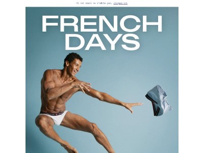 🎈 -50% Frenchy jusqu’au Slip !