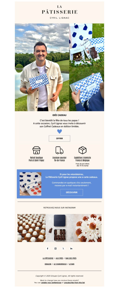 Bientôt la Fête des papas !