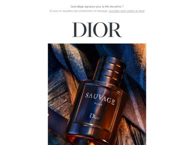 Une fête des pères signée Dior