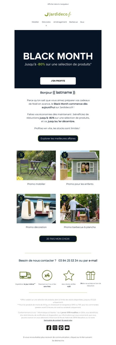 Le Black Month c'est aujourd'hui !