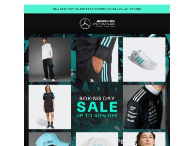 Boxing Day Starts Now 🏁