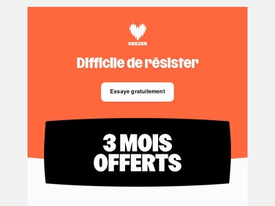 3 mois de musique offerts