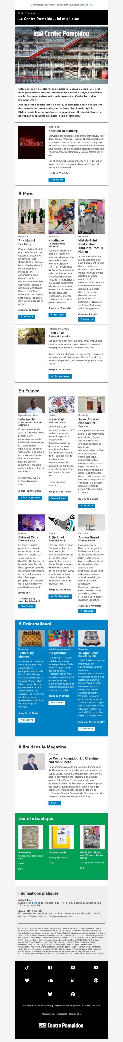 On ne va pas se quitter comme ça !