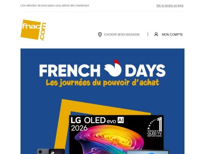 À vos envies, les French Days commencent !