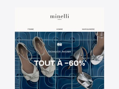 TOUT À -60% | Sandales