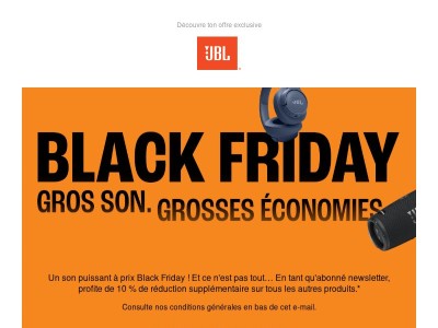 Nos offres Black Friday débarquent !