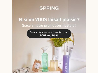 Votre surprise vous attend…