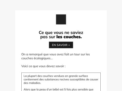 On a quelque chose à vous dire…