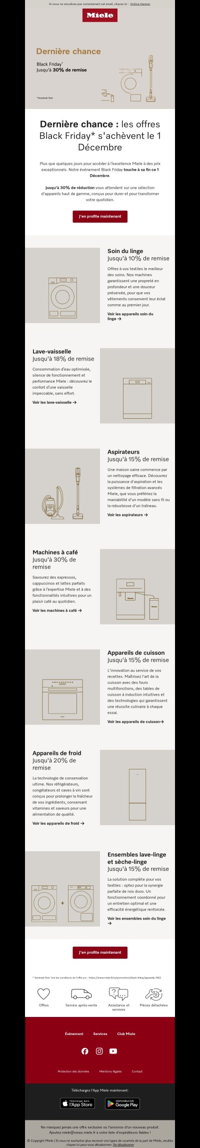 Dernière chance : les offres Black Friday s'achèvent le 1 Décembre