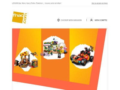 LEGO® | Notre sélection pour tous les passionnés
