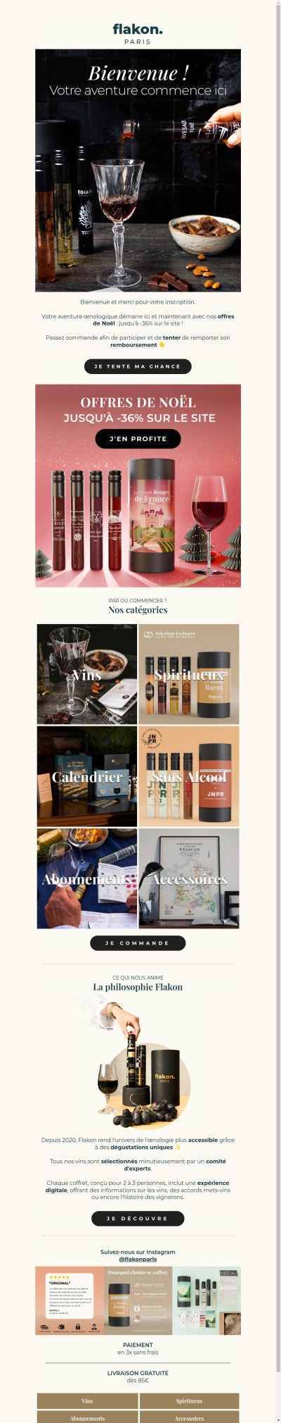 Bienvenue chez Flakon 🎄