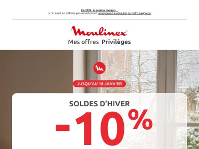 Top départ des Soldes : -10% rien que pour vous !