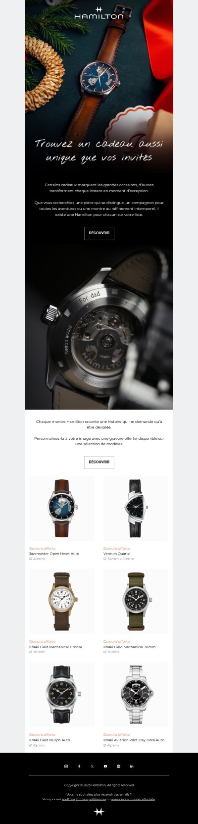 Toujours à la recherche du cadeau parfait ?