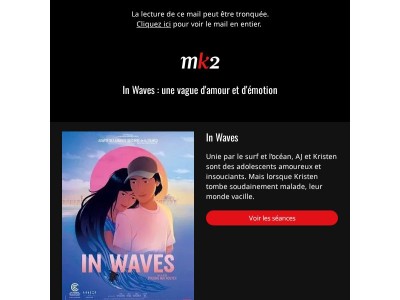In Waves : une vague d'amour et d'émotion