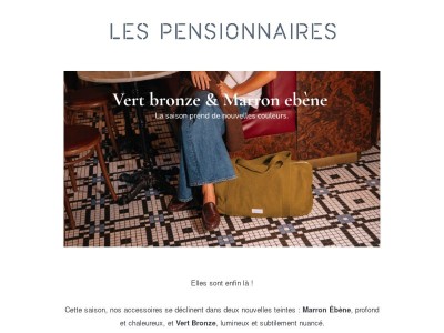 Bronze & Ébène, nos nouvelles couleurs sont arrivées ✨