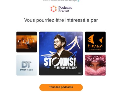 Nouveaux podcasts à découvrir