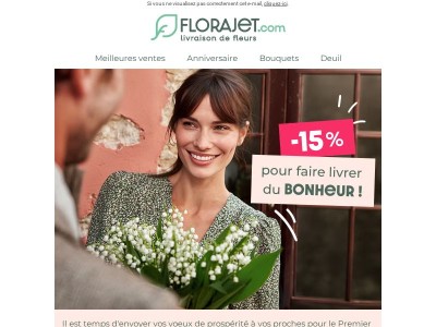-15% sur votre muguet !