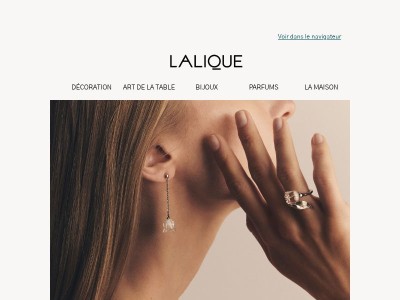 Le Muguet Lalique, une icône intemporelle à porter cet été