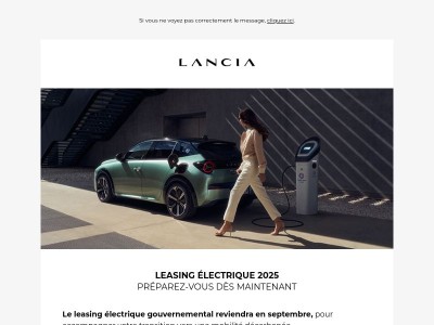 Profitez du leasing électrique gouvernemental 2025 avec Ypsilon !