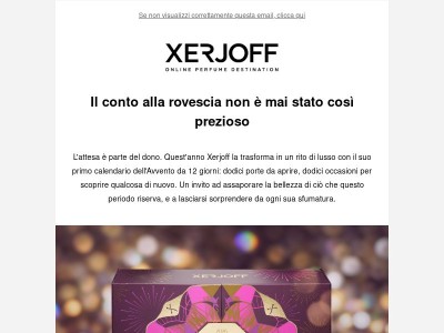 I primi calendari dell'Avvento di lusso firmati Xerjoff e Casamorati