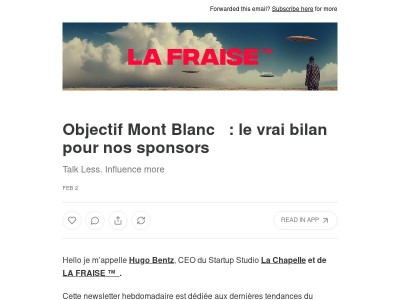 Objectif Mont Blanc 🏔️ : le vrai bilan pour nos sponsors