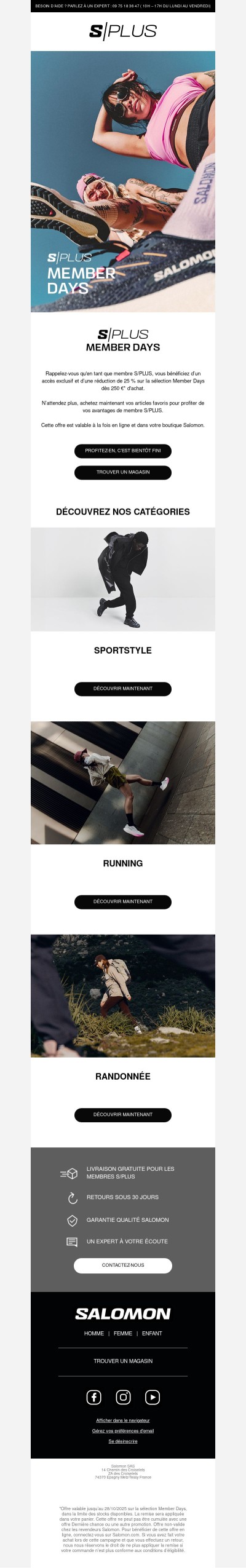 Les Member Days continuent, faites-vous plaisir !