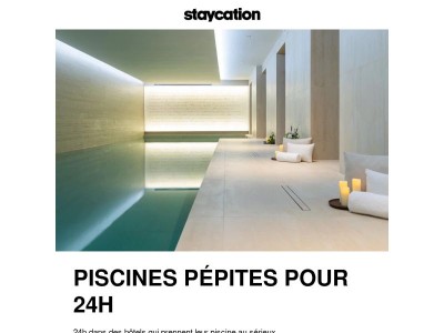 💧 Piscines pépites pour 24h