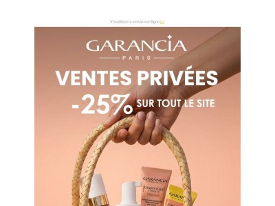 Vos ventes privées commencent maintenant