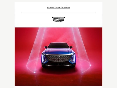 Essayez votre nouvelle Cadillac et profitez d’une offre exclusive
