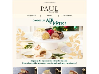 Nos bûchettes de Noël vous attendent !