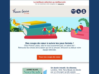 Découvrez nos coups de cœur !