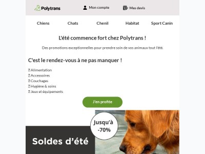 Jusqu'à -70 % sur vos produits préférés !