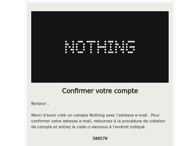 Confirmer votre compte