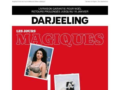 10€ offerts tous les 40€ sur votre Wishlist de Noël ! 🎄