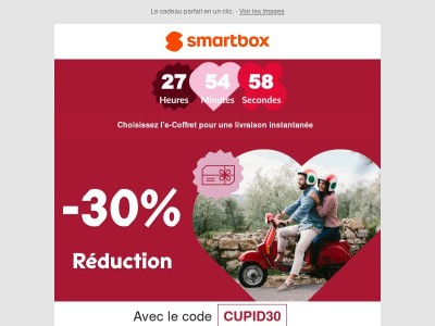 -30% se termine bientôt. Offrez-lui le cadeau parfait 💝