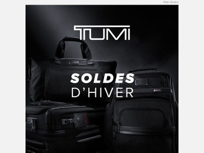 TUMI | -20% sur vos pièces préférées