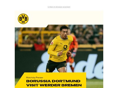 ⬛️ 🟨 Season finale – BVB face Werder ⬛️ 🟨