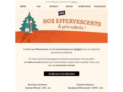 Foire aux effervescents : notre sélection à prix sabrés