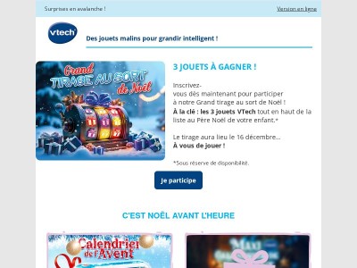 Remportez les jouets de ses rêves 🎁
