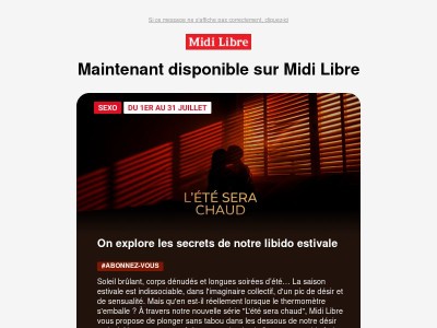 Explorez les dessous de notre désir estival