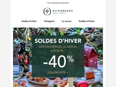 Soldes d’hiver : Jusqu'à -40% sur vos indispensables ! ☃️