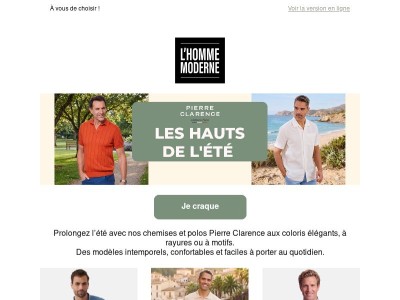 Les hauts de l'été Pierre Clarence