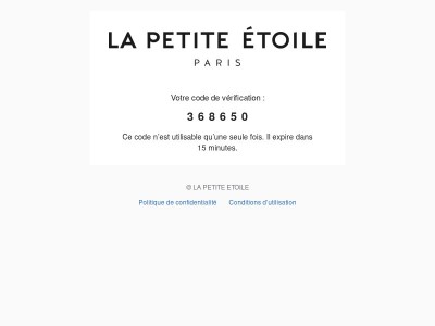 Votre code est : 368650