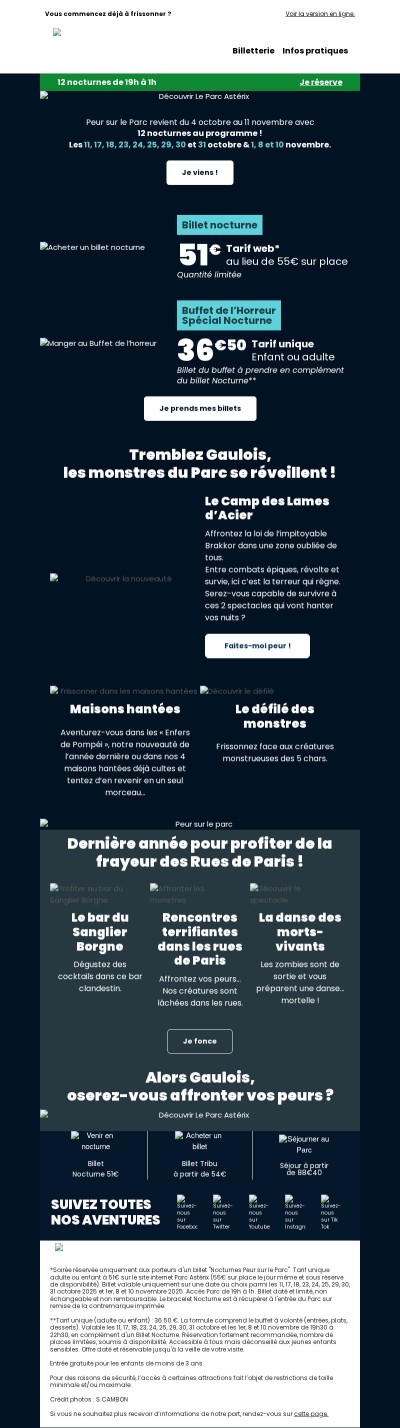Seuls les courageux ouvriront cet email 🎃