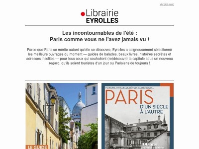 Un été à Paris avec Eyrolles !